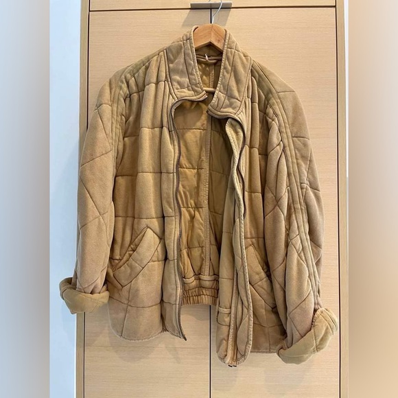 Free People Dolman Quilted Knit Jacket XS - Picture 1 of 4